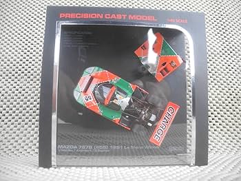 HPI 1/43 マツダ 787B 55号車 1991 ルマン 優勝 完成品 Amazon | 【hpi・racing】1/43 マツダ 787B No.18 1991年ルマン